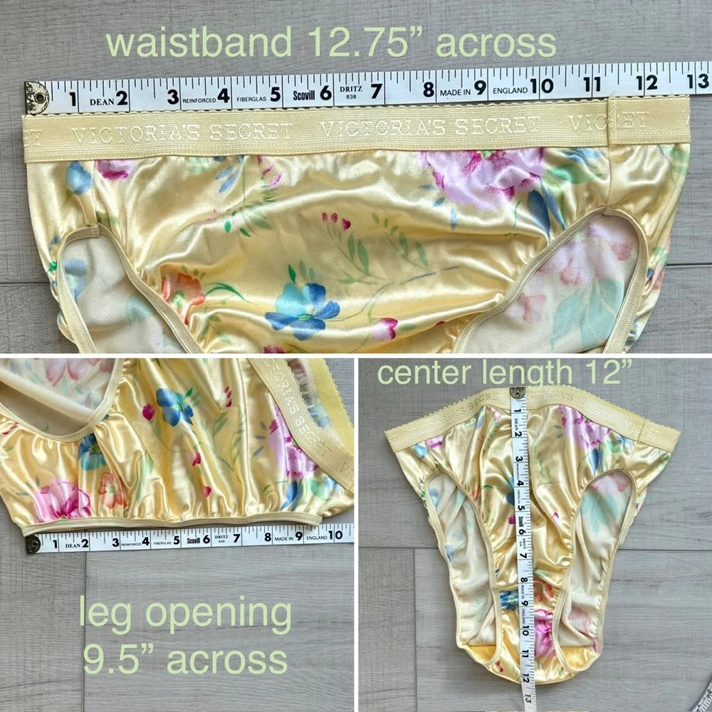 NWT Victoria’s Secret satin panties L - Picture 4 of 5